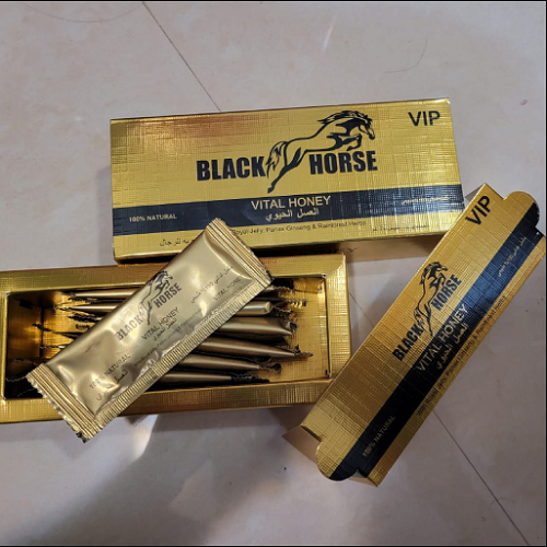 Black Horse Golden VIP Vital Honey - VIP Honey