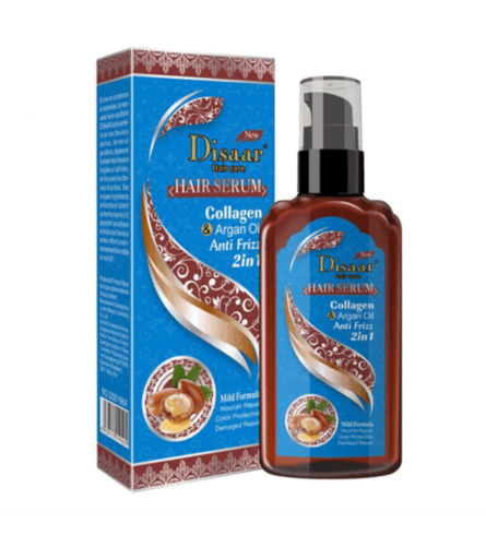 Disaar 2 In 1 Argan Oil Anti Frizz Hair Serum