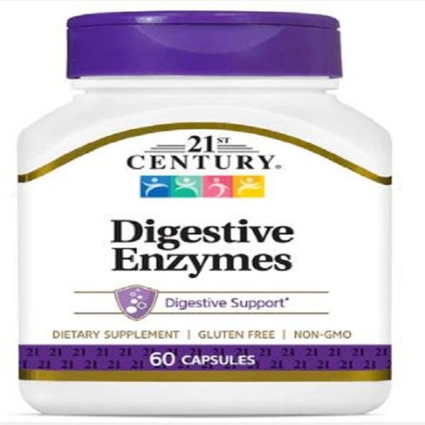 21st Century Digestive Enzymes 60 Capsules