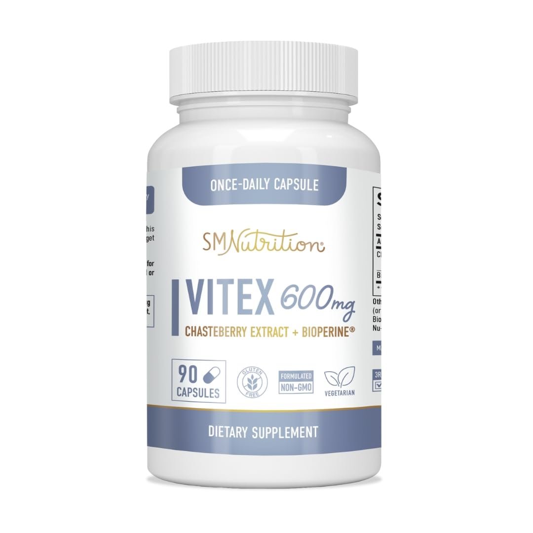 Vitex 600mg Chasteberry Extract Plus Bioperine