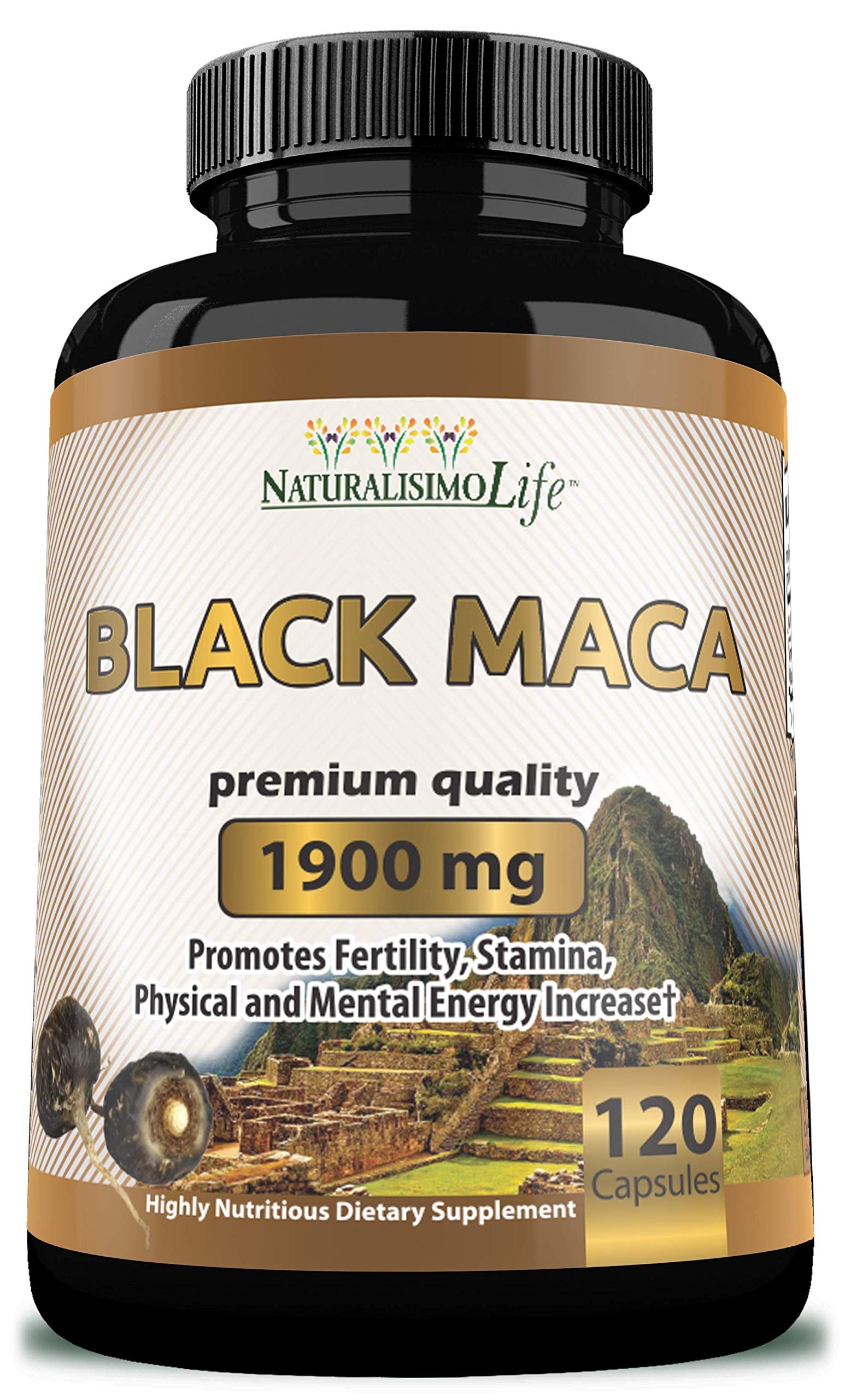 Naturalisimo Life Black Maca Capsules