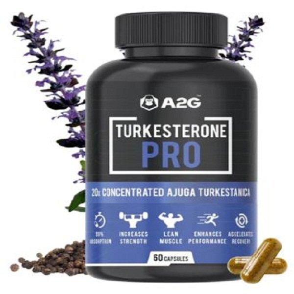 A2G TURKESTERONE PRO 50 Capsules
