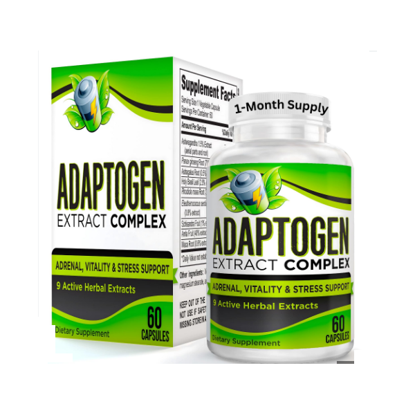 Adaptogen Extracts, 60 Capsules