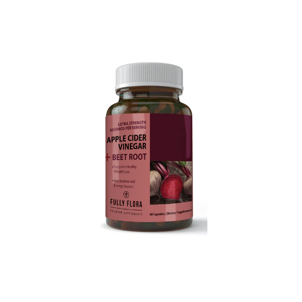Apple Cider Vinegar Beet Root 60 Capsules