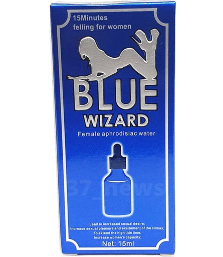 Blue Wizard Female Aphrodisiac 15ml Sex Drops