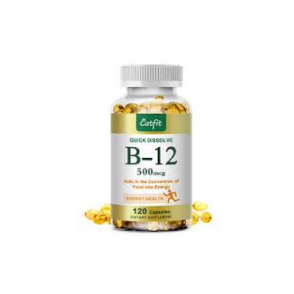 Catfit Vitamin B12 500mcg Capsules
