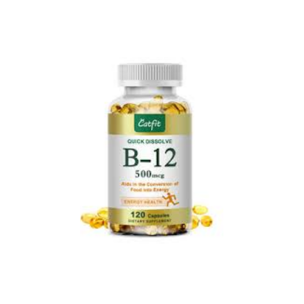 Catfit Vitamin B12 500mcg 60 Capsules
