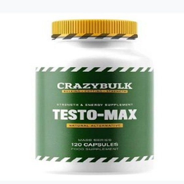 CrazyBulk Testo-Max – Natural Strength & Energy Supplement 120