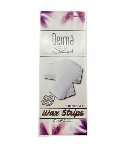 Derma Shine Wax Strips 100Pcs