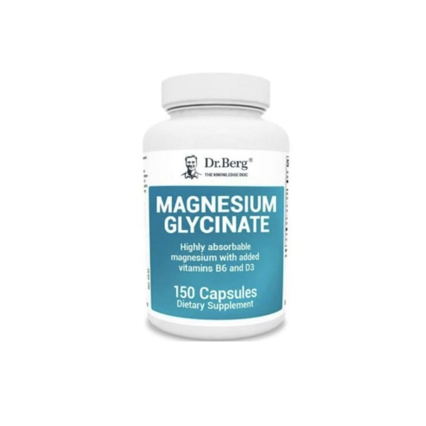  Dr. Berg Magnesium Glycinate 150 Capsules