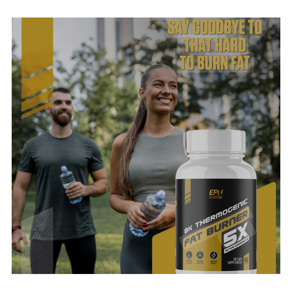 EPN 8k Thermogenic Energy Burn 5x 60 Capsules