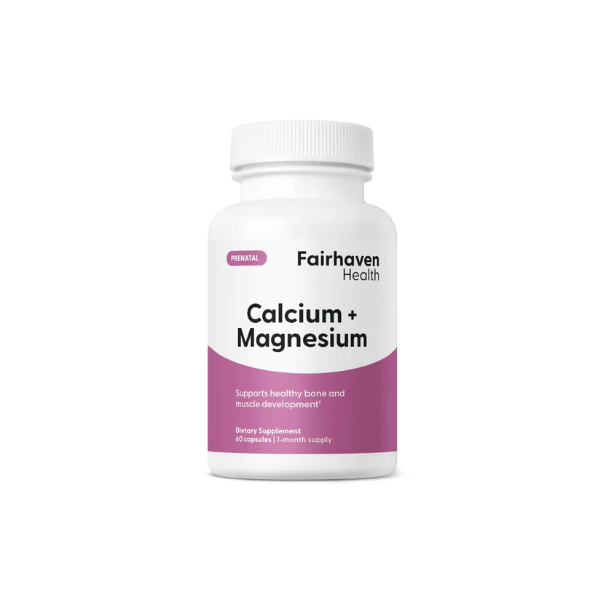 Fairhaven Health Calcium Magnesium 60 Capsules