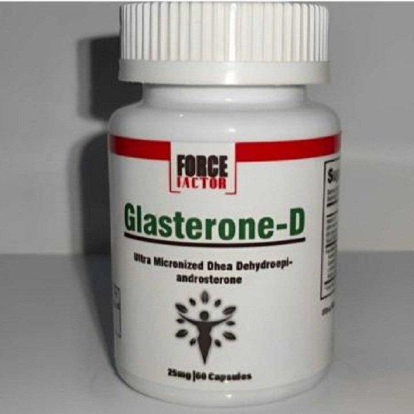 Force Factor Glasterone-D with Micronized Dhea 25mg – 60 Capsule
