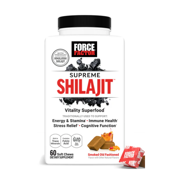 Force Factor Supreme Shilajit –60 Capsules