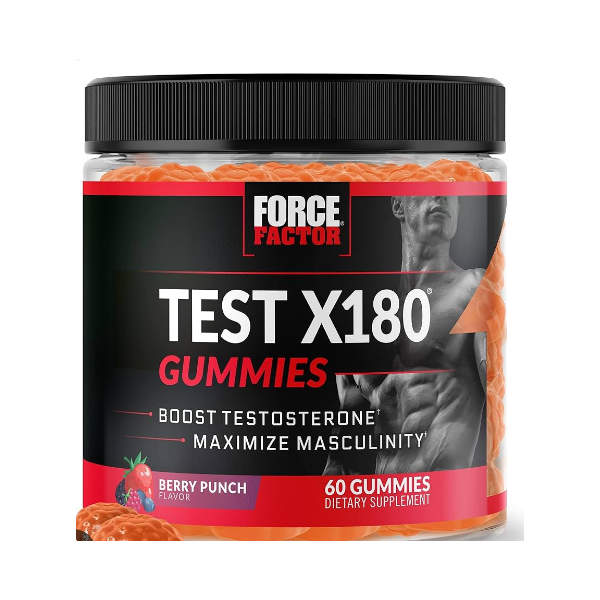 Force Factor Test X180 – 60 Gummies