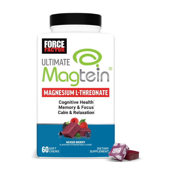 Force Factor Ultimate Magtein 60 Capsules
