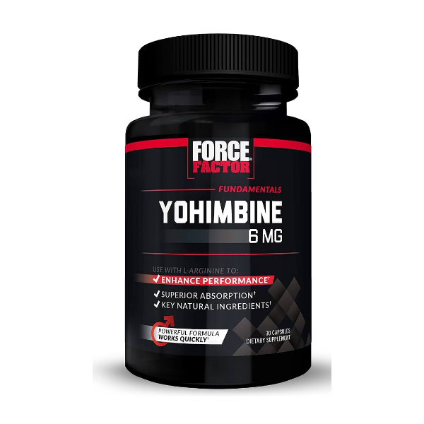 Force Factor Yohimbine – 30 Capsules