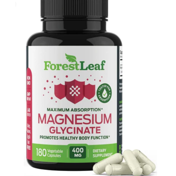 ForestLeaf Maximum Absorption Magnesium Glycinate 