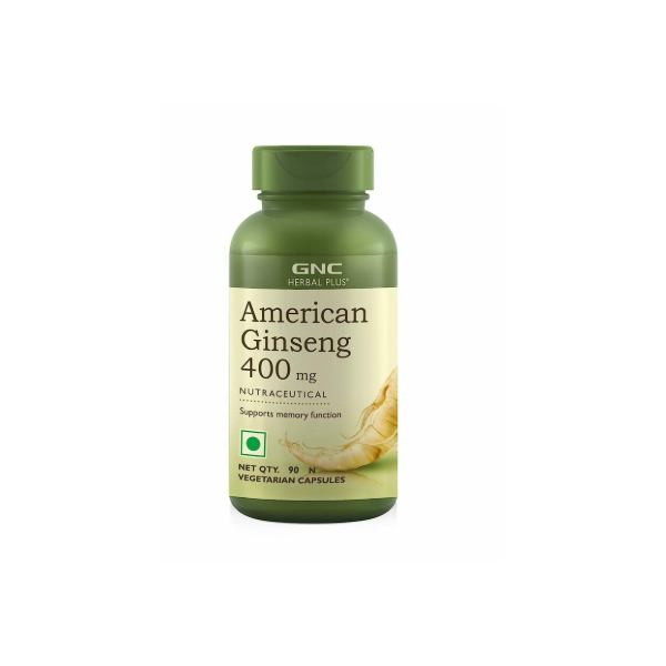 GNC Herbal Plus American Ginseng 400MG 90 Capsules