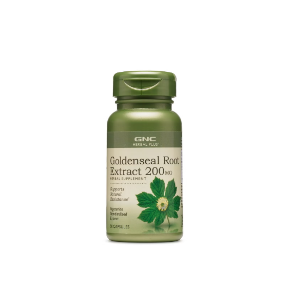 GNC Herbal Plus Goldenseal Root Extract 200mg