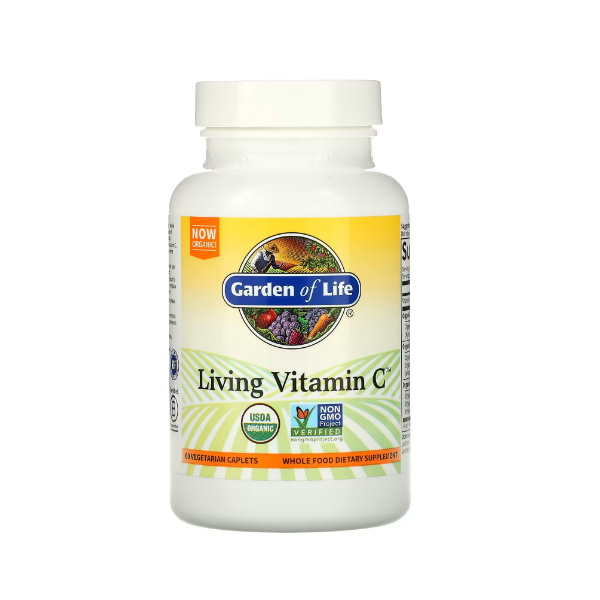 Garden Of Life Living Vitamin C 60 Capsules
