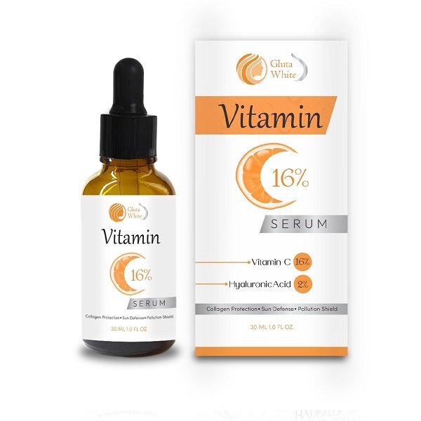 Gluta White Face Whitening Monthly Deal with Vitamin C Serum