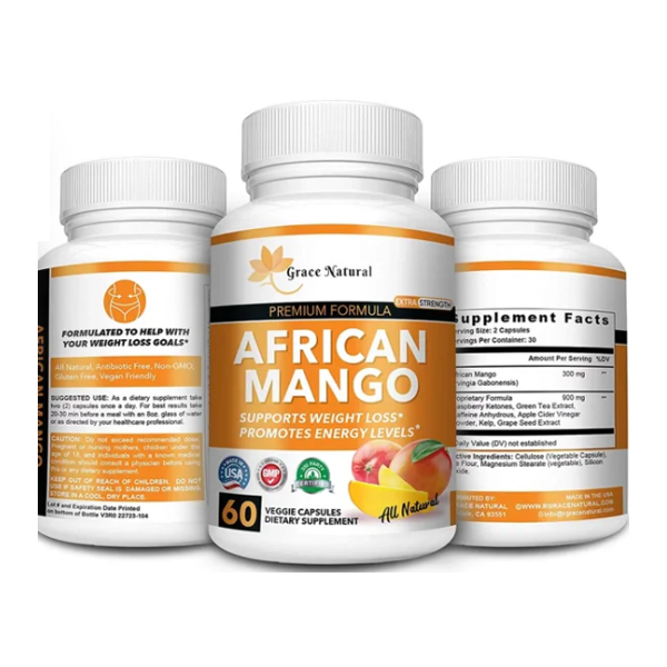 Grace Natural African Mango Weight Loss 60 Capsule