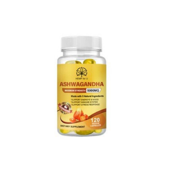 Hemp For U Ashwagandha Extract 120 Capsules 