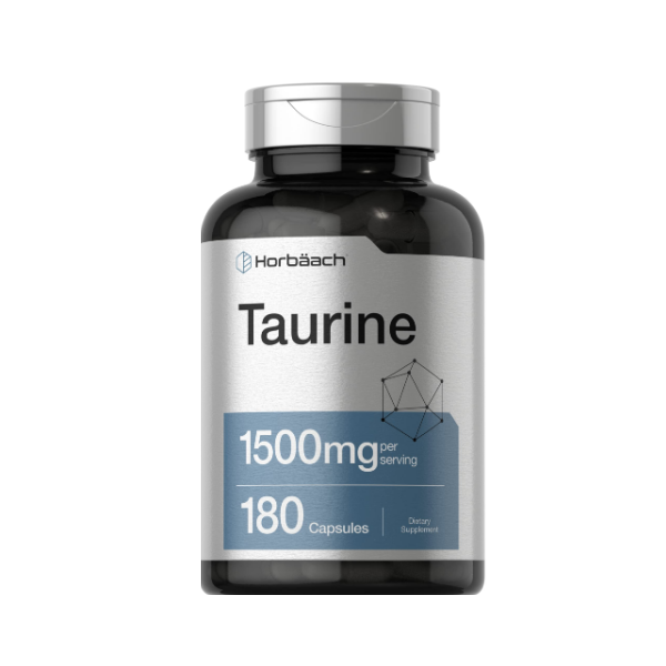 Horbaach  Taurine 1500MG For Men 180 Capsules