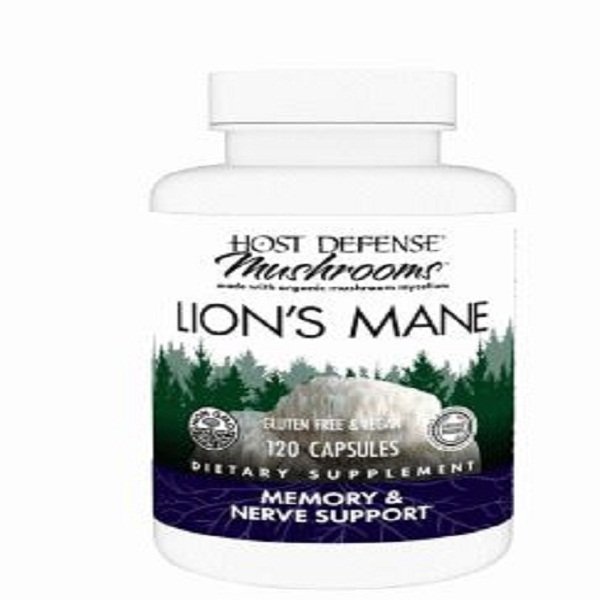 Host Defense Mushroom Lion's Mane 120 Capsules