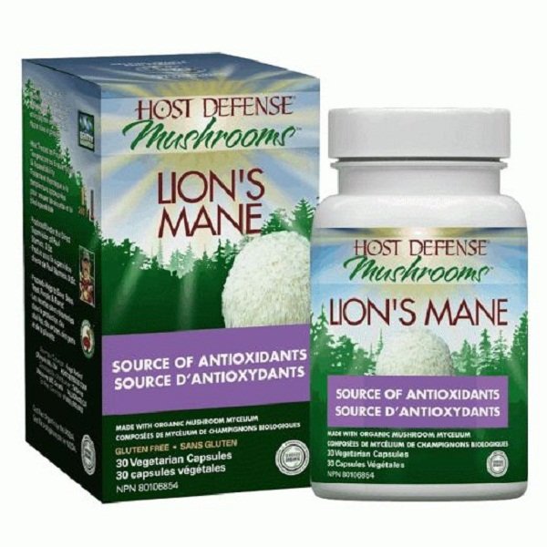 Host Defense Mushroom Lion’s Mane 30 Capsules