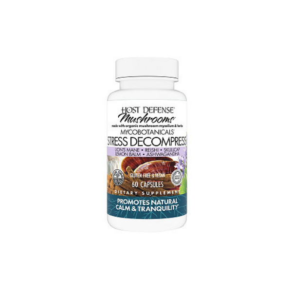 Host Defense Mushrooms Stress Decompress 60 Capsules