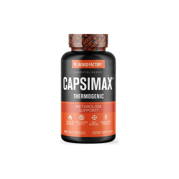 Jacked Factory Capsimax Thermogenic 120 Capsules
