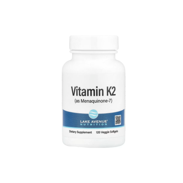 Lake Avenue Nutrition Vitamin K2 (As Menaquinone-7) 60 Capsules