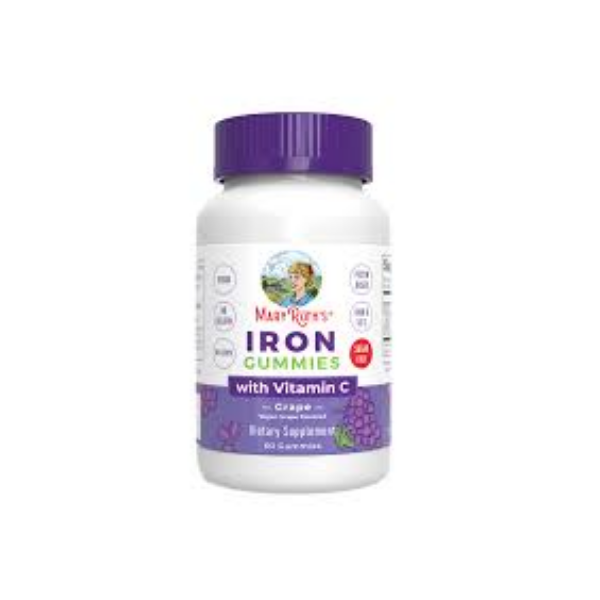Mary Ruth's Iron 60 Gummies