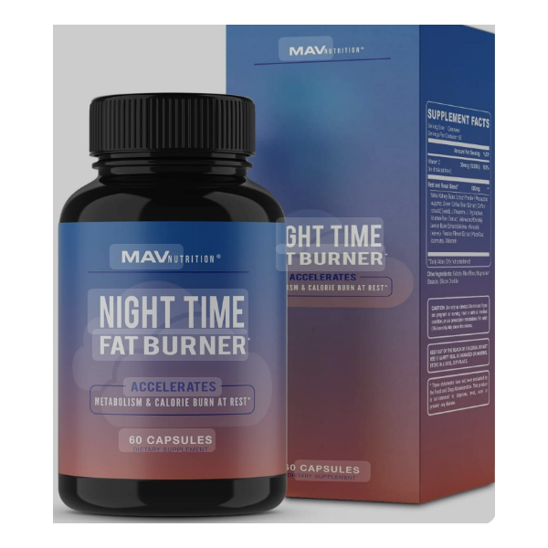 Mav Nutrition Night Time Fat Burner 60 Capsules