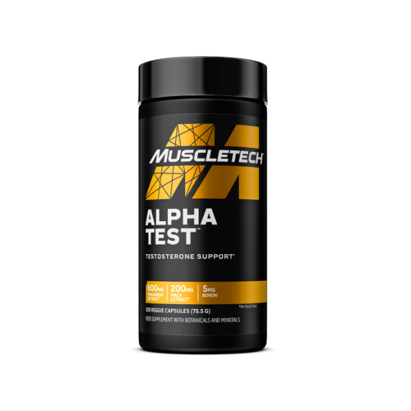 Muscletech  Alphatest 120 Capsules
