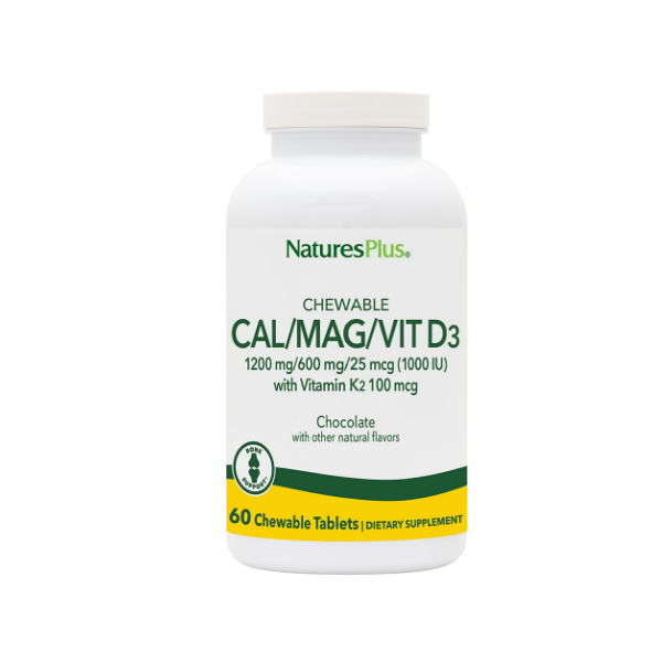 Nature's Plus Cal/mag/vit D3 Supplement 120 Capsules