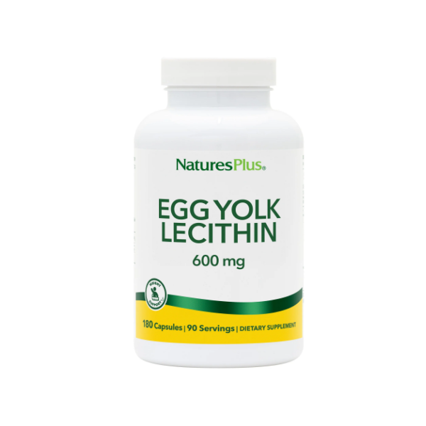 Natures Plus Egg Yolk Lecithin Supplement 60 Tablets