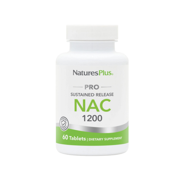 Natures Plus Nac 1200mg Supplement 120 Capsules 