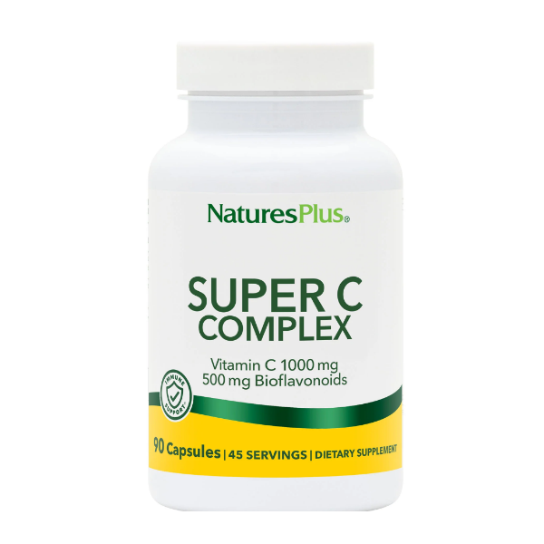 Natures Plus Super C Complex Supplement 60 Capsules