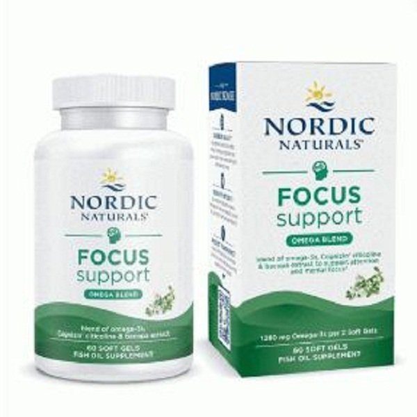 Nordic Naturals Focus Support 60 Softgels
