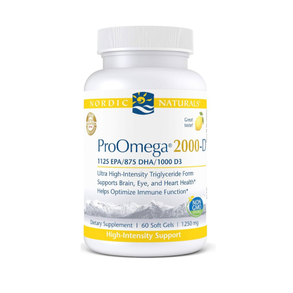 Nordic Naturals Pro Omega 2000 Supplement 120 Capsules