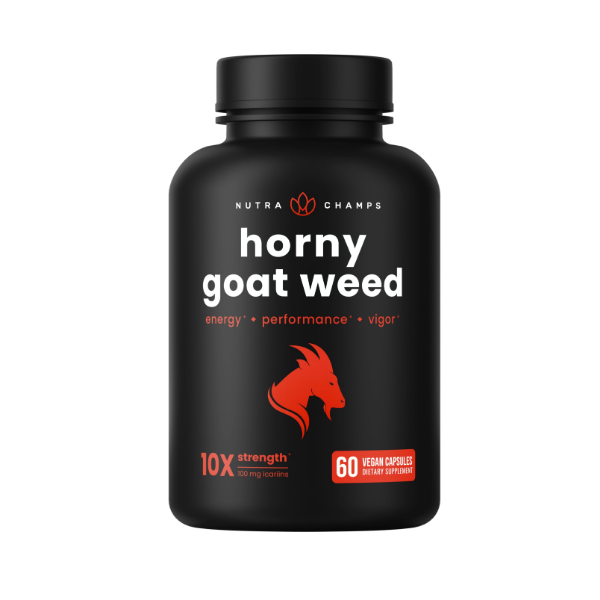 Nutra Champs Horny Goat Weed 60 Capsules
