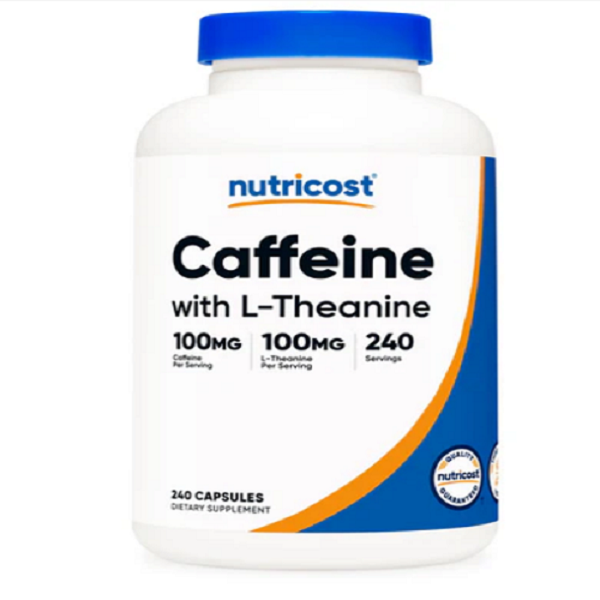 NutriCost L-Theanine + Caffeine 240 Capsules