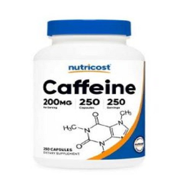 Nutricost Caffeine 200mg 250 Capsules