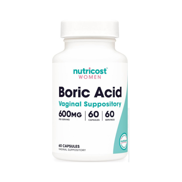 Nutri Cost Women Boric Acid Supplement 60 Capsules