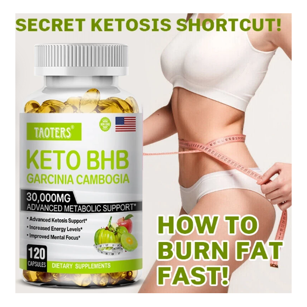 Taoters Keto BHB Garcinia Cambogia 60 Capsules