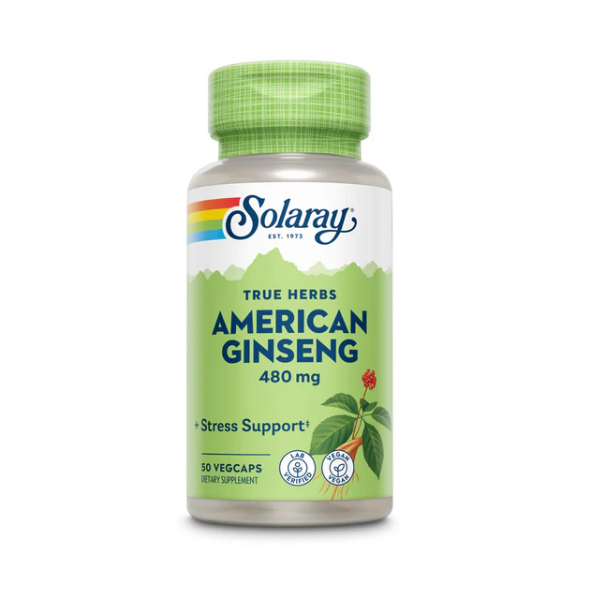 Solaray  American Ginseng 50 Capsules