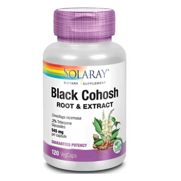 Solaray Black Cohosh Root 120 Capsules